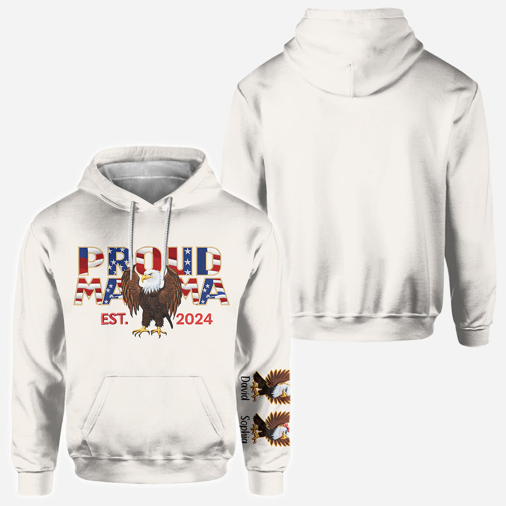 Proud Mama - Personalized Mother All Over Shirt