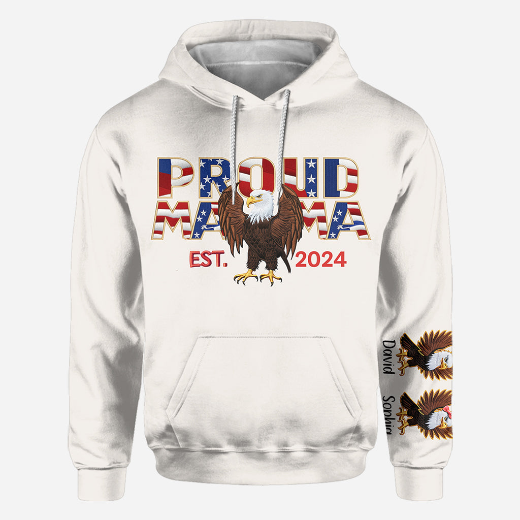 Proud Mama - Personalized Mother All Over Shirt