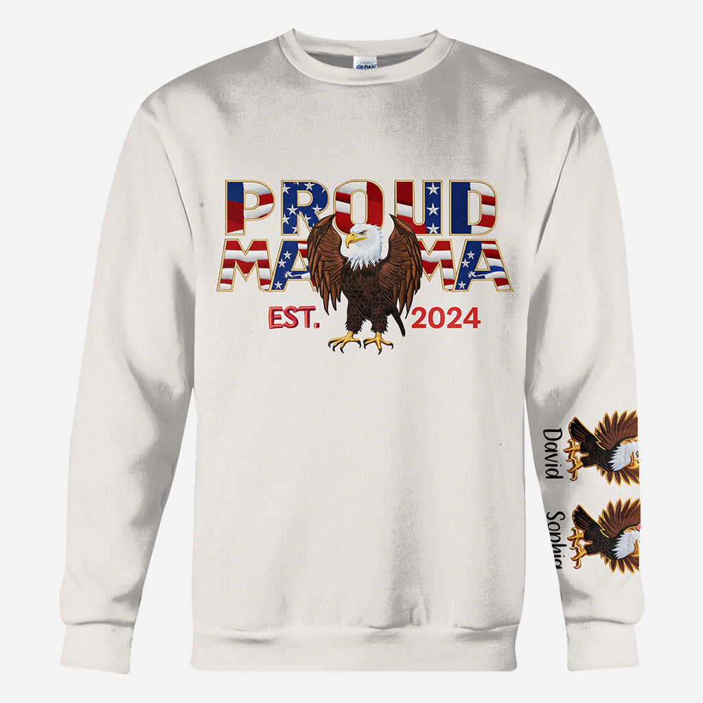 Proud Mama - Personalized Mother All Over Shirt