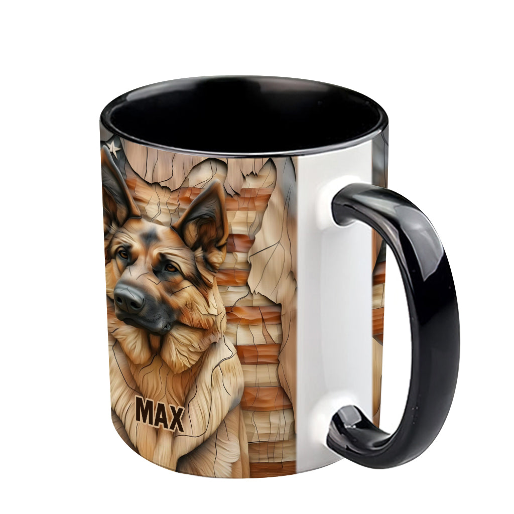 The Strong One - Personalized Dog Accent Mug