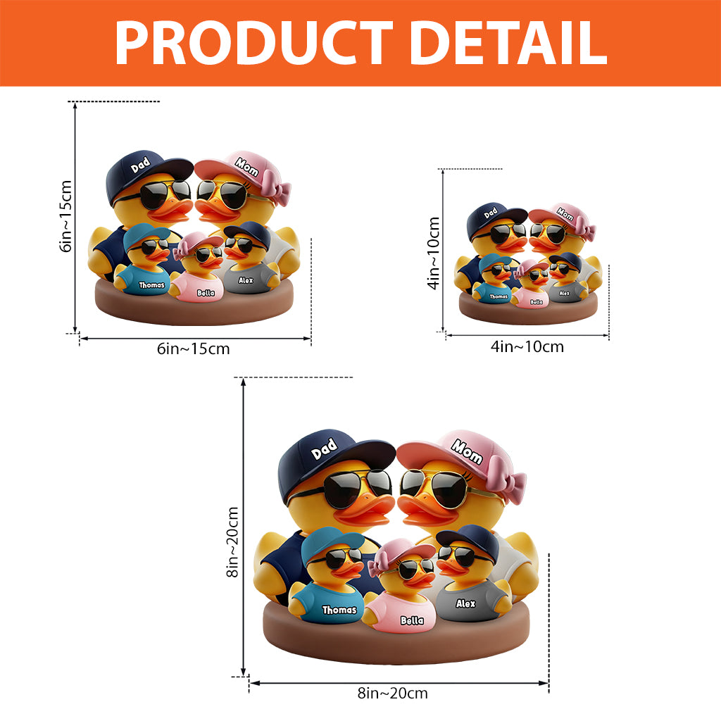 Plaque acrylique personnalisée « Famille amusante » - Forme personnalisée