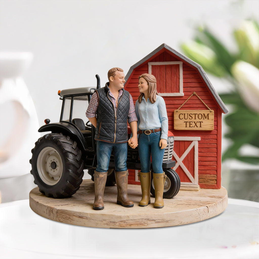 Custom From Any Photo - Personalized Farmer Custom Shaped Acrylic Plaque