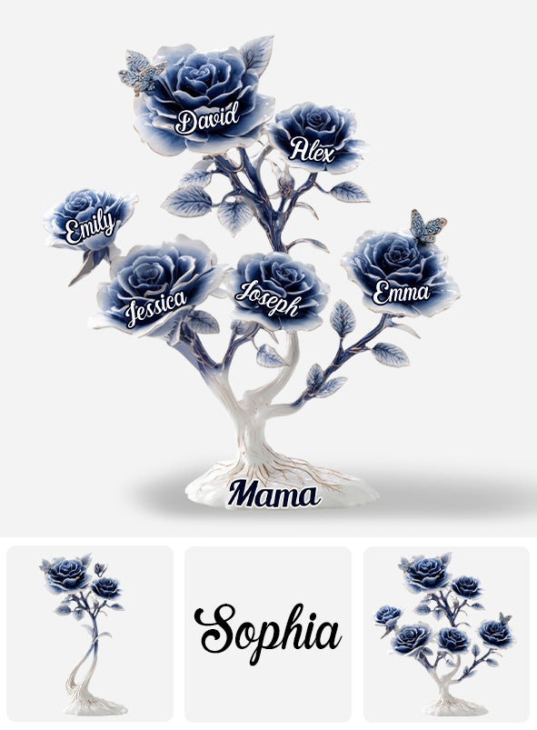 Mom Grandma Garden - Personalized Mother Custom Shaped Acrylic Plaque