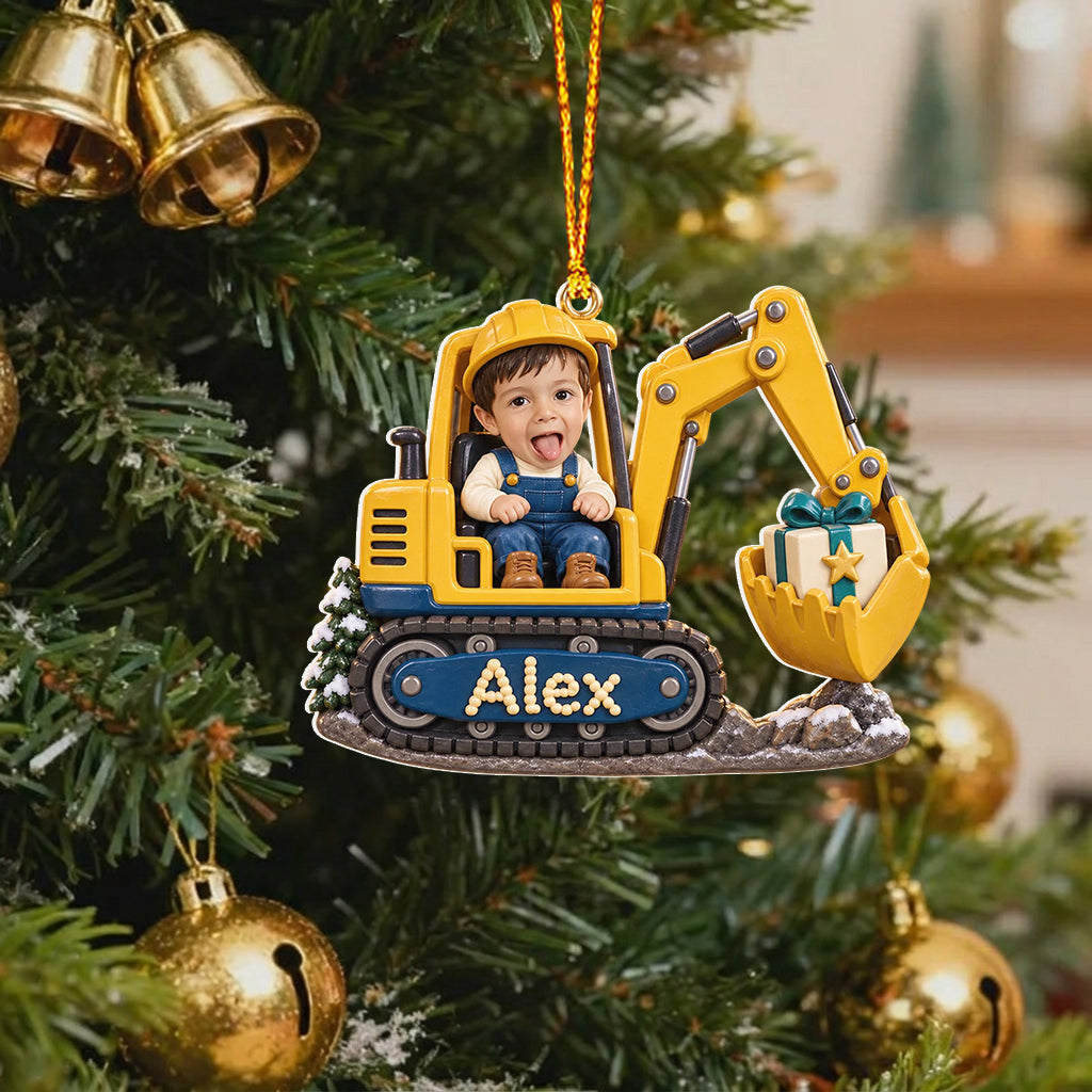 Christmas Gift for Kids, Christmas Decor - Personalized Kid Premium 3D Ornament