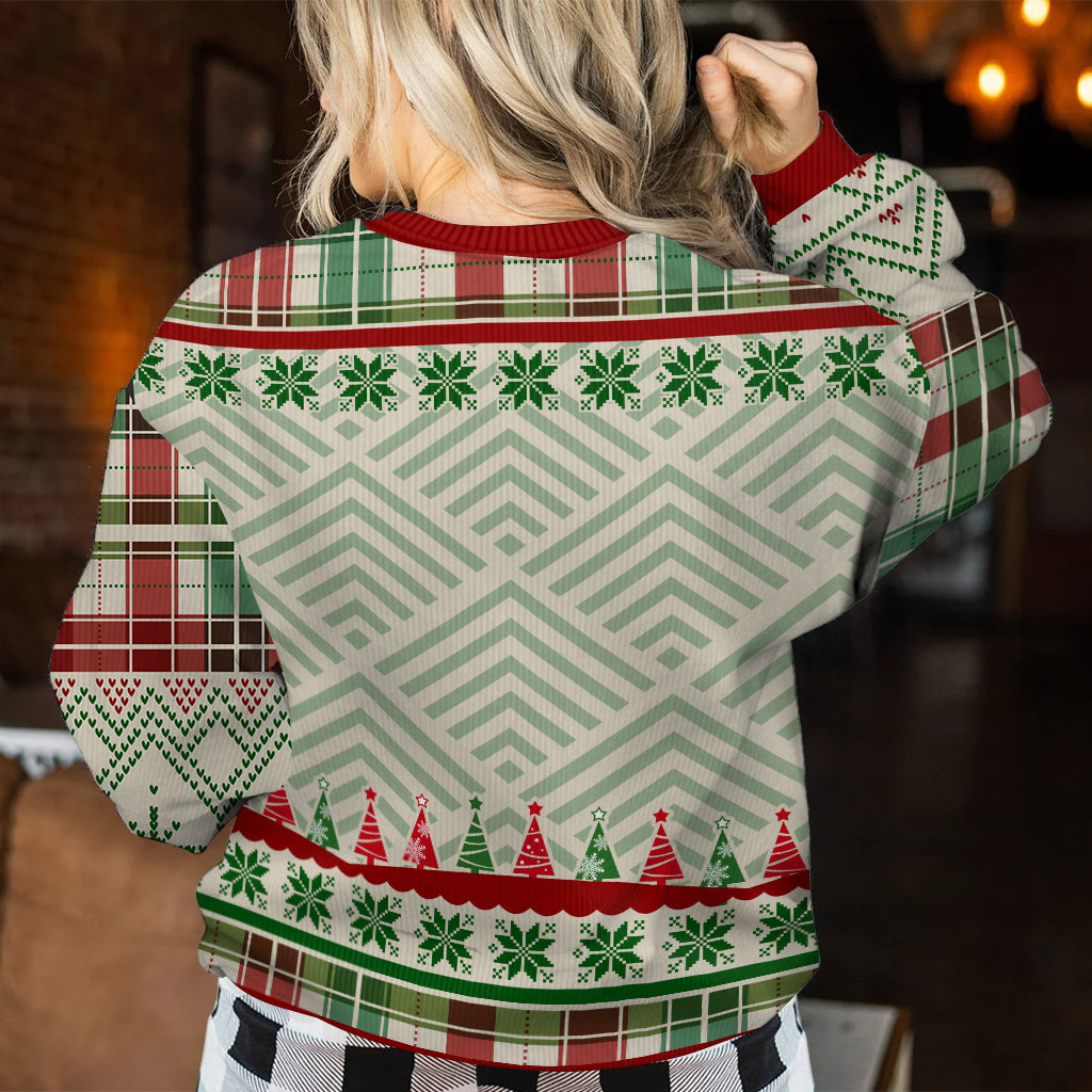 J'aime ma copine - Pull moche personnalisé pour couple