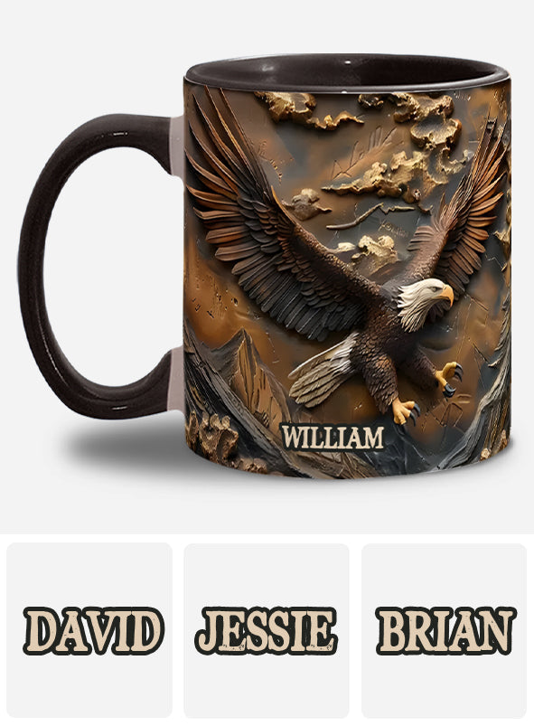 Mug personnalisé Aigle - Aigle à tête blanche