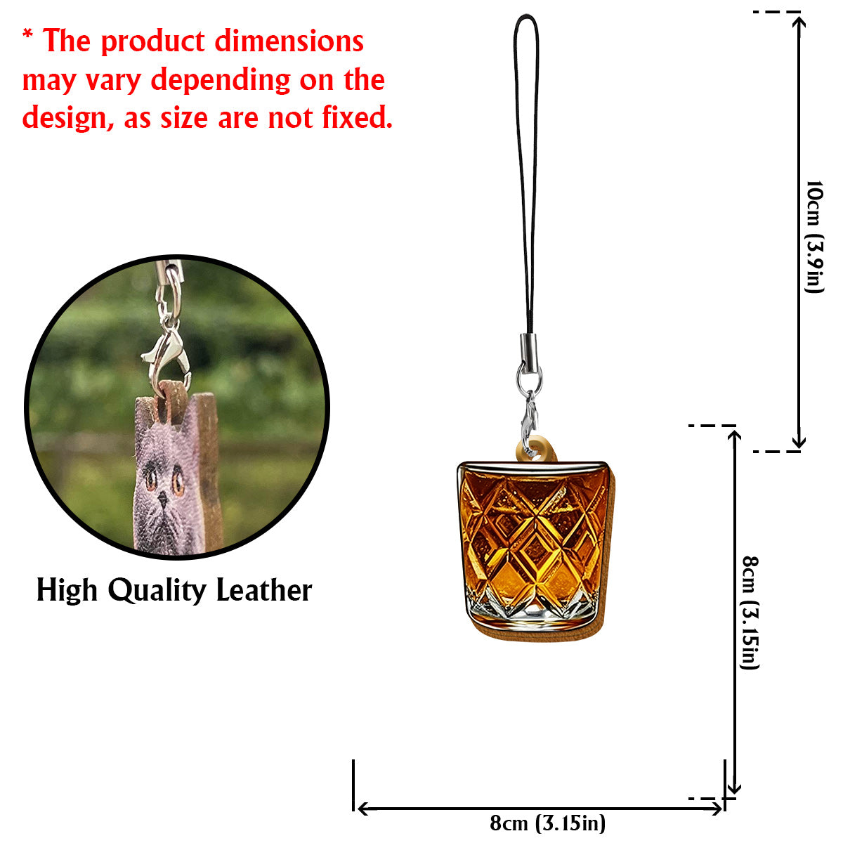 Étui portefeuille personnalisé Whiskey & Cigar -