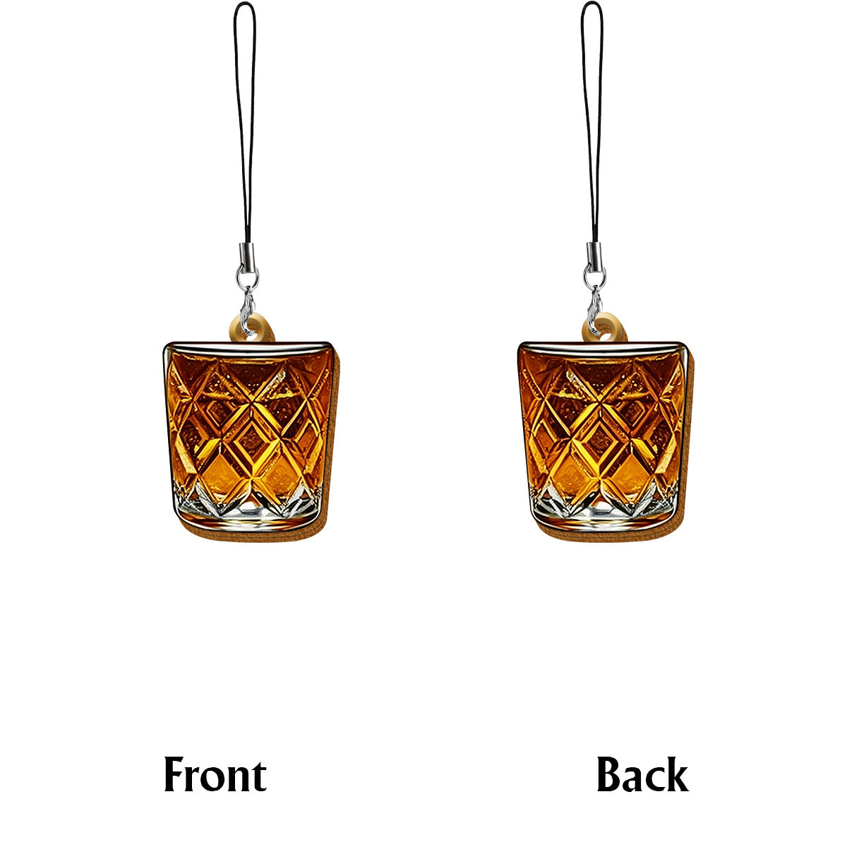 Étui portefeuille personnalisé Whiskey & Cigar -