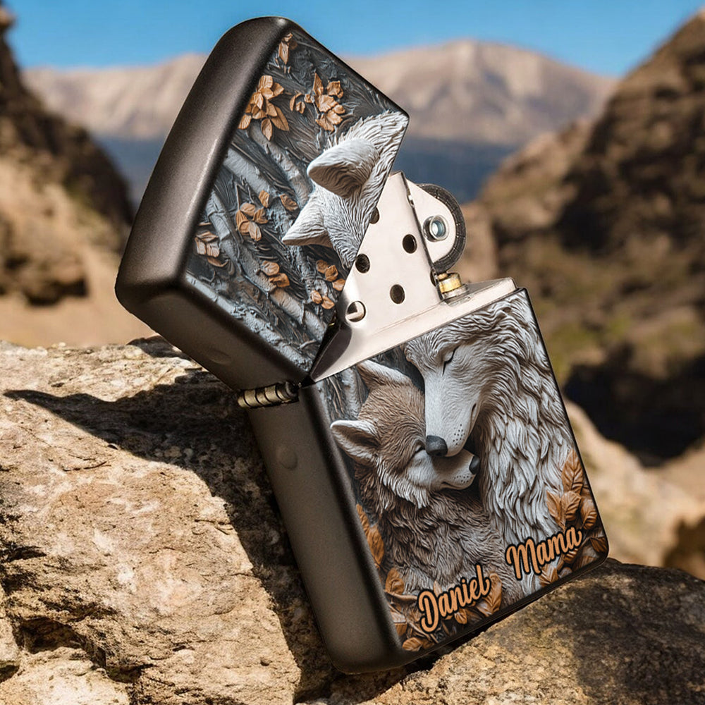 Tu es plus courageux que tu ne le crois - Briquet familial personnalisé