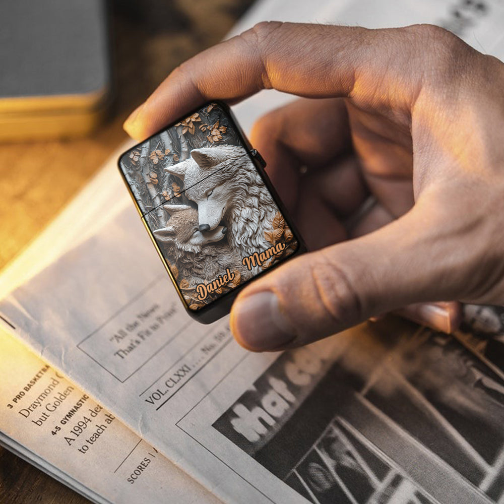 Tu es plus courageux que tu ne le crois - Briquet familial personnalisé