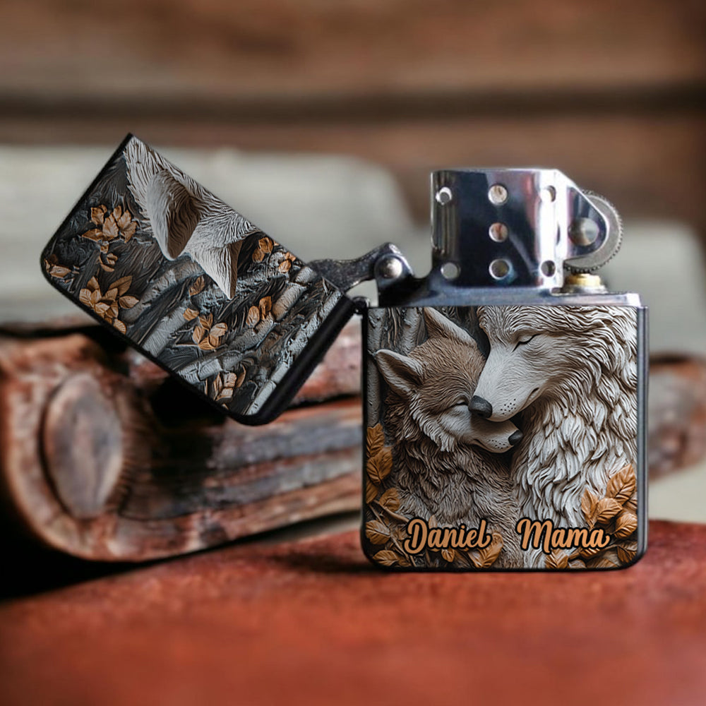 Tu es plus courageux que tu ne le crois - Briquet familial personnalisé