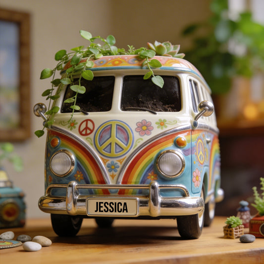 Hippie Soul - Personalized Hippie Acrylic Pot