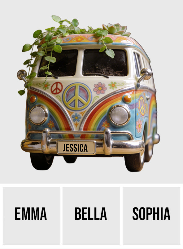 Hippie Soul - Personalized Hippie Acrylic Pot