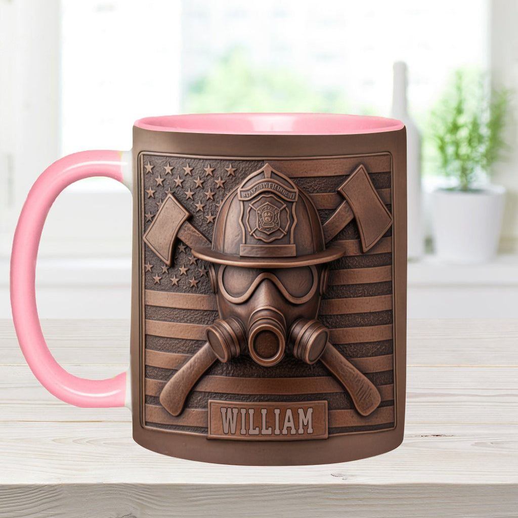 Fier pompier - Mug personnalisé à l'effigie d'un pompier