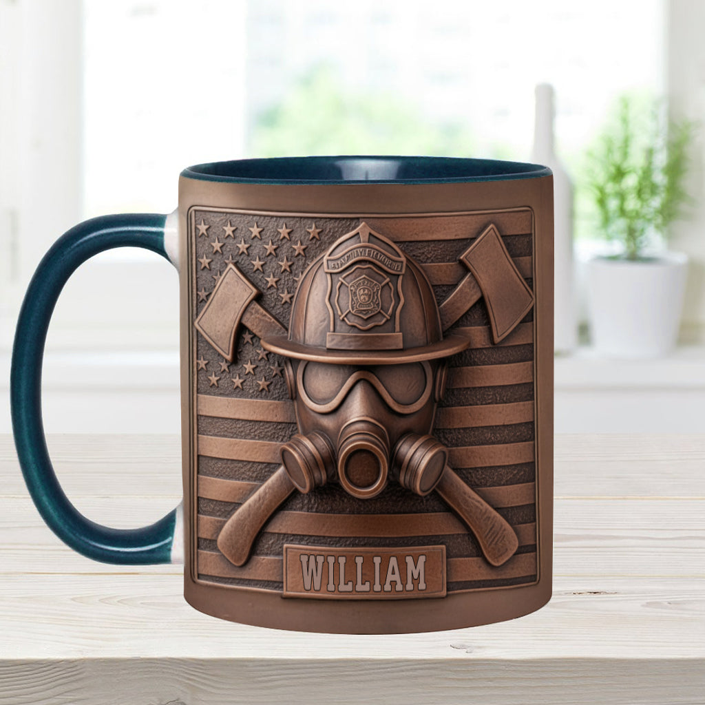 Fier pompier - Mug personnalisé à l'effigie d'un pompier