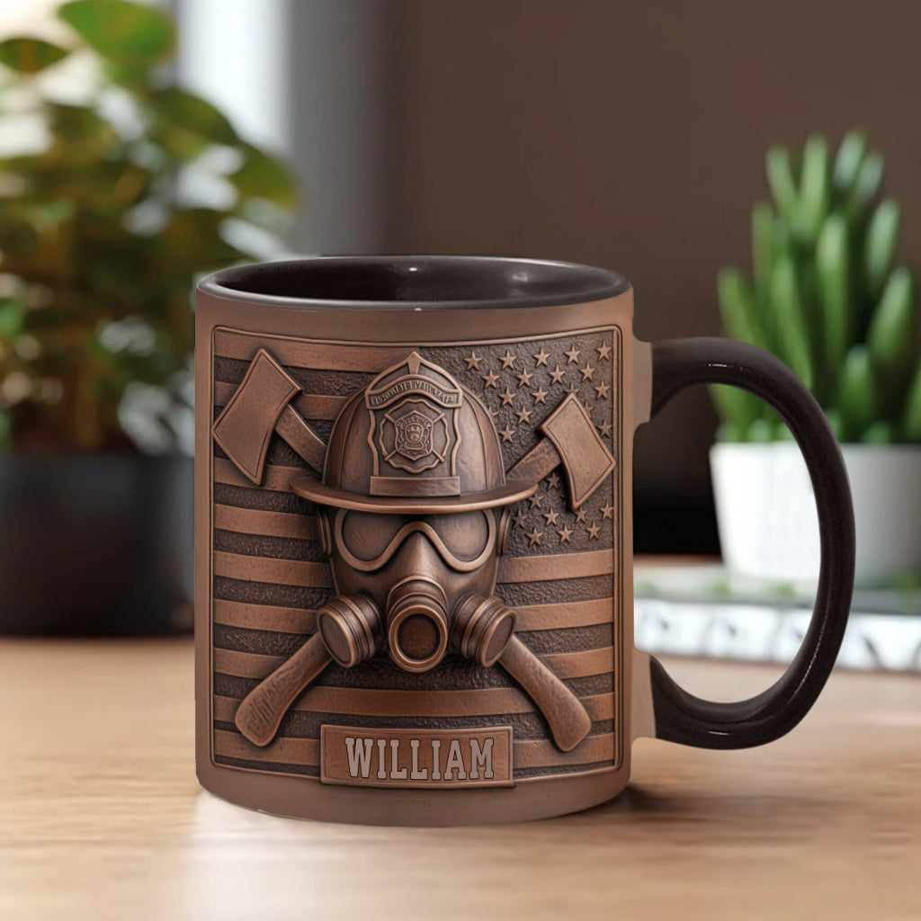 Fier pompier - Mug personnalisé à l'effigie d'un pompier