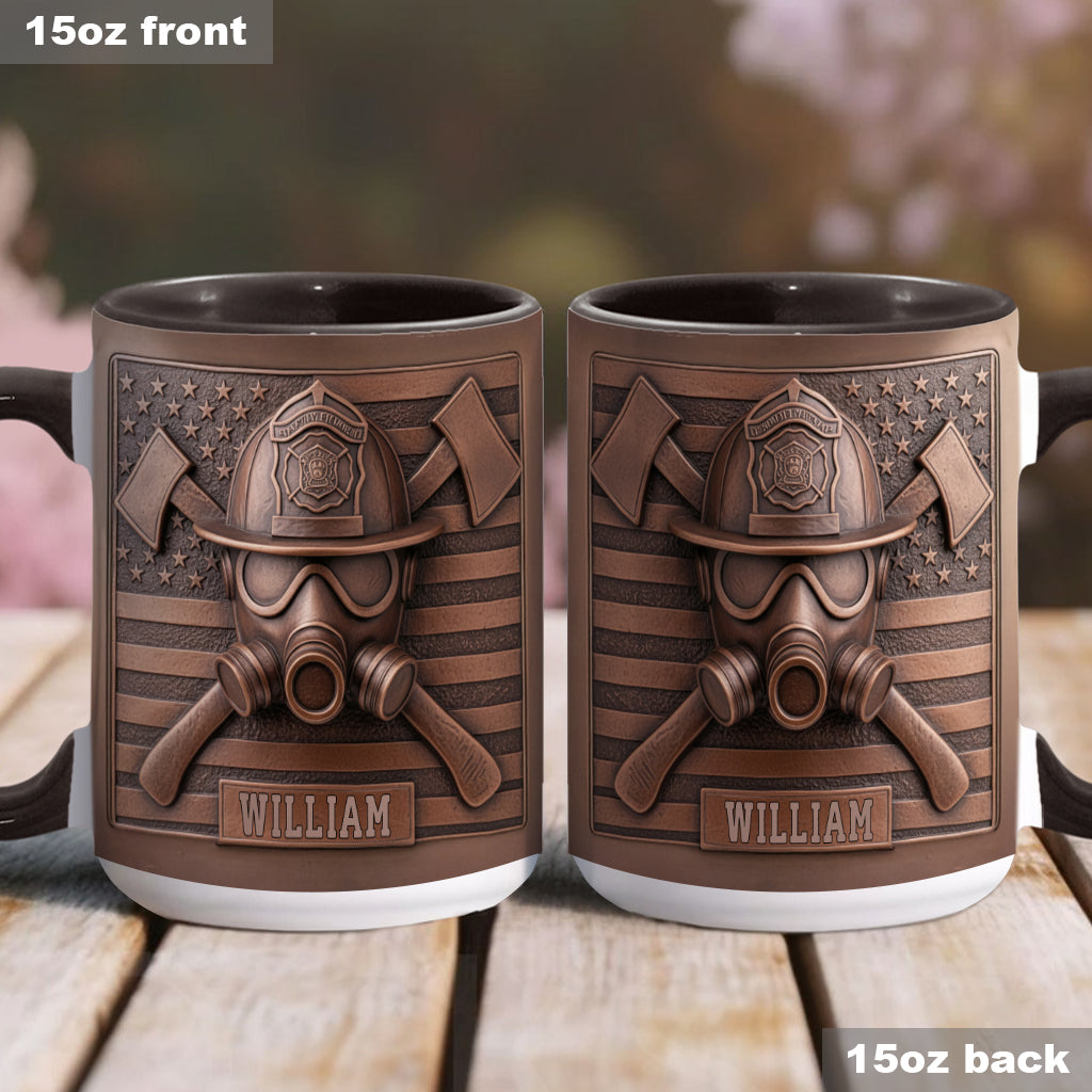Fier pompier - Mug personnalisé à l'effigie d'un pompier