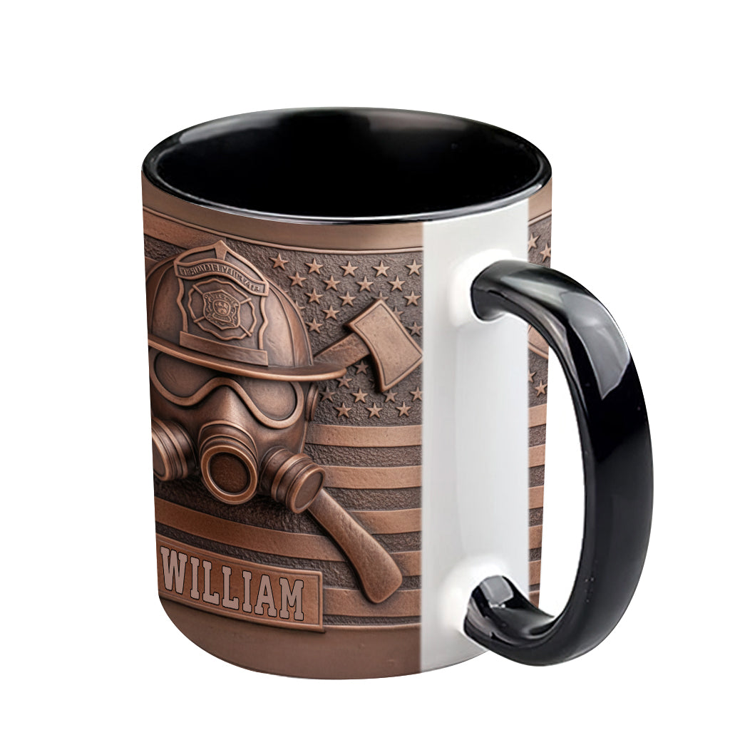 Fier pompier - Mug personnalisé à l'effigie d'un pompier