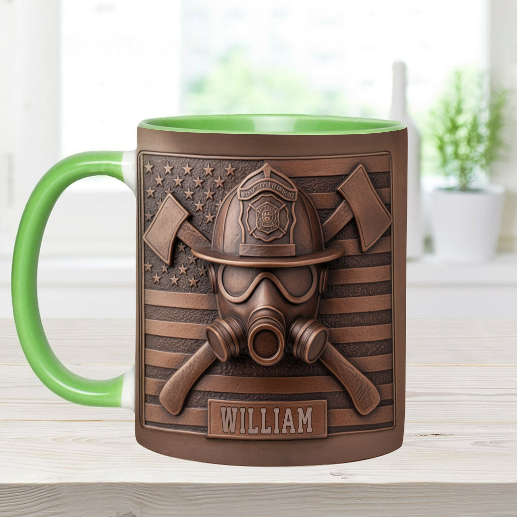 Fier pompier - Mug personnalisé à l'effigie d'un pompier
