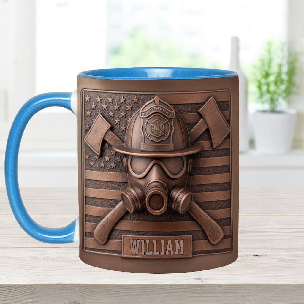Fier pompier - Mug personnalisé à l'effigie d'un pompier