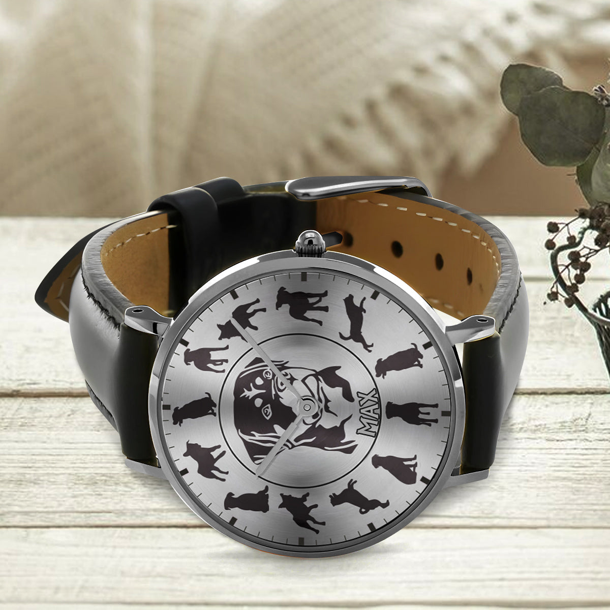 Proud Dog Dad/Dog Mom - Personalized Dog Hand Watch