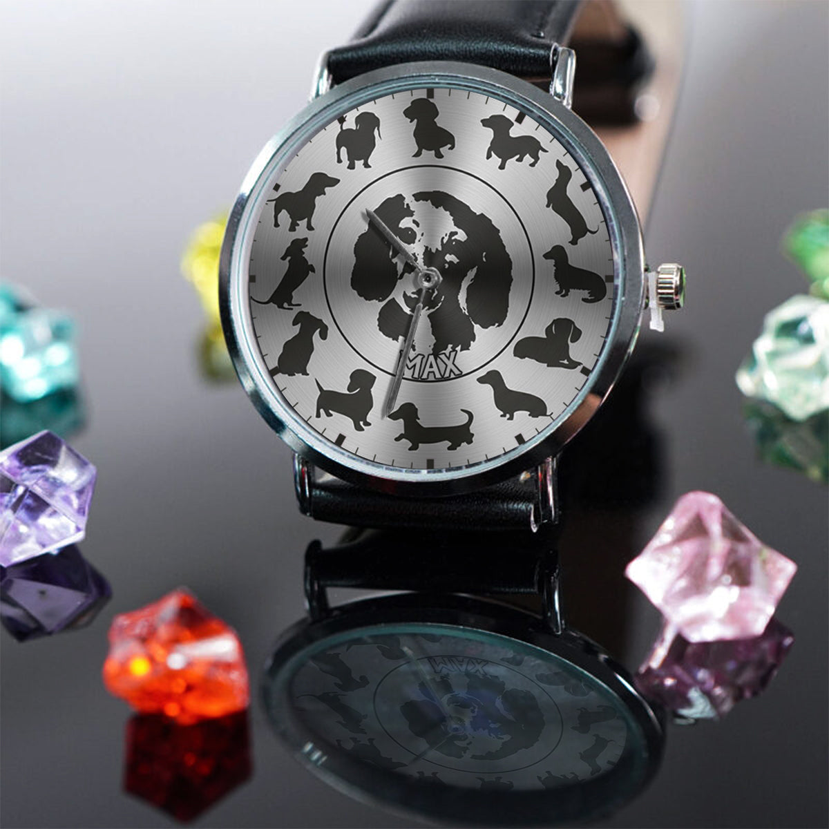 Proud Dog Dad/Dog Mom - Personalized Dog Hand Watch