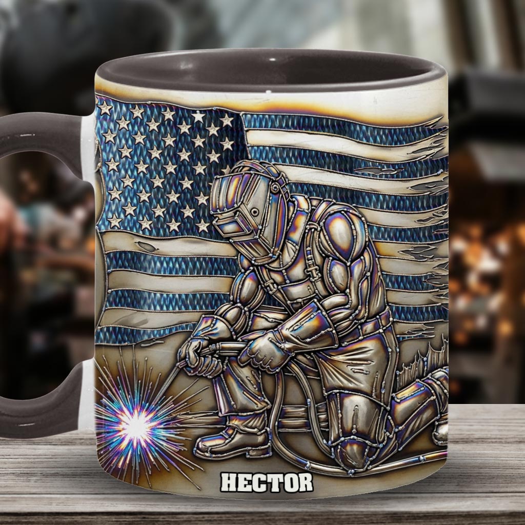 Welder Master - Personalized Welder Accent Mug