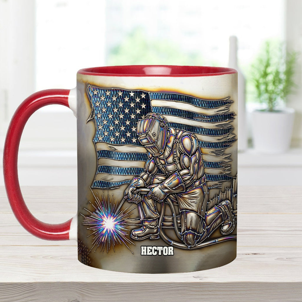 Welder Master - Personalized Welder Accent Mug