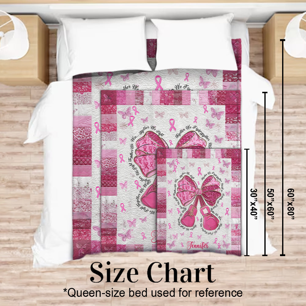 Guerrière - Couverture personnalisée de sensibilisation au cancer du sein