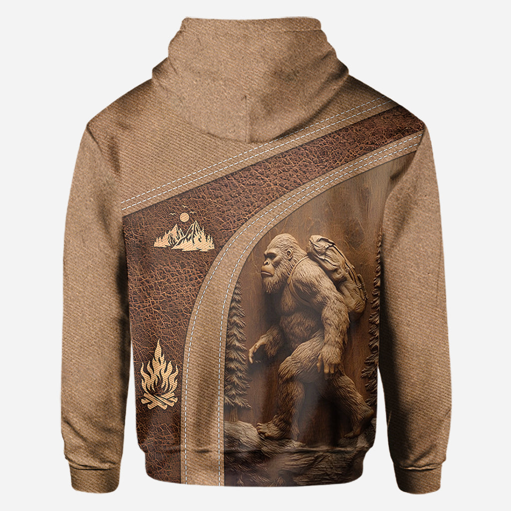 Sasquatch - Personalized Hiking All Over Shirt