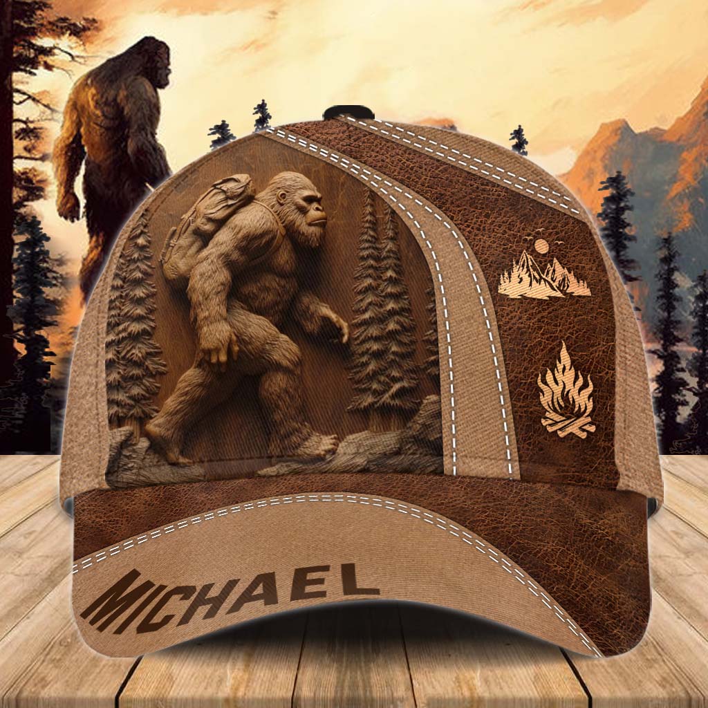 Sasquatch - Personalized Hiking Classic Cap