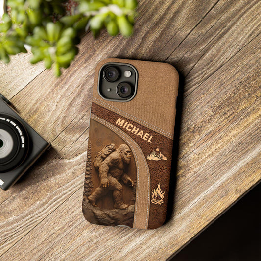 Sasquatch - Personalized Hiking Full Print Phone Case