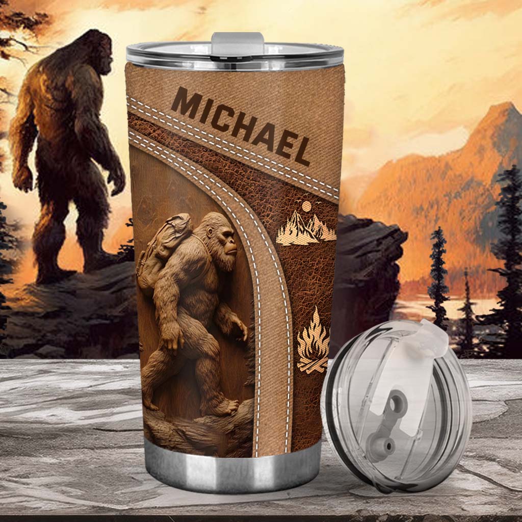 Sasquatch - Personalized Hiking Tumbler