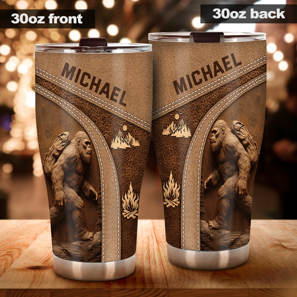 Sasquatch - Personalized Hiking Tumbler
