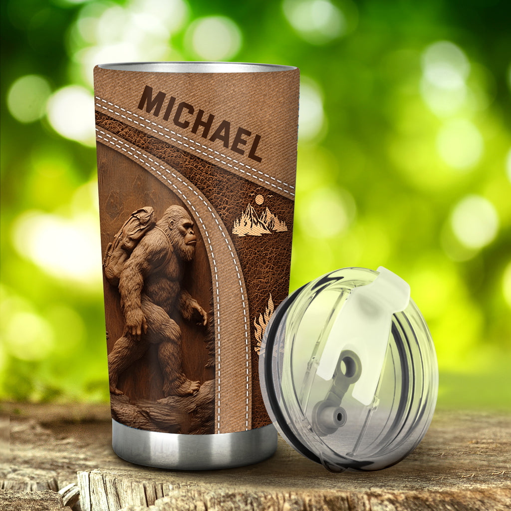 Sasquatch - Personalized Hiking Tumbler