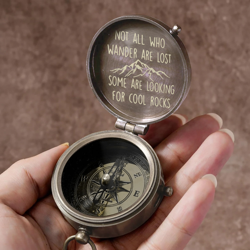 Adventure Is Out There - Personalized Hiking Compass