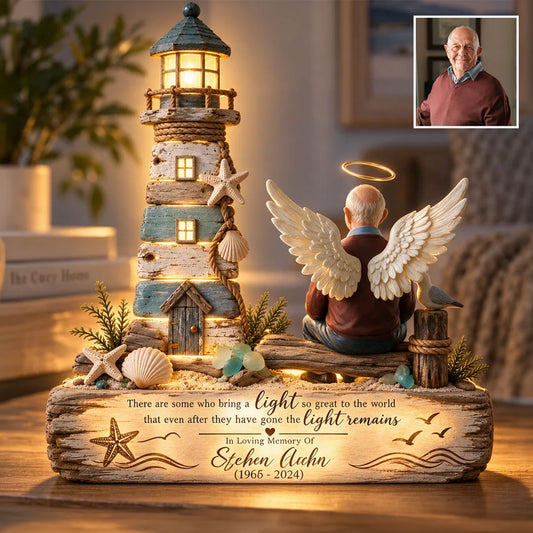 Votre lumière restera toujours - Lampe de nuit LED acrylique personnalisée