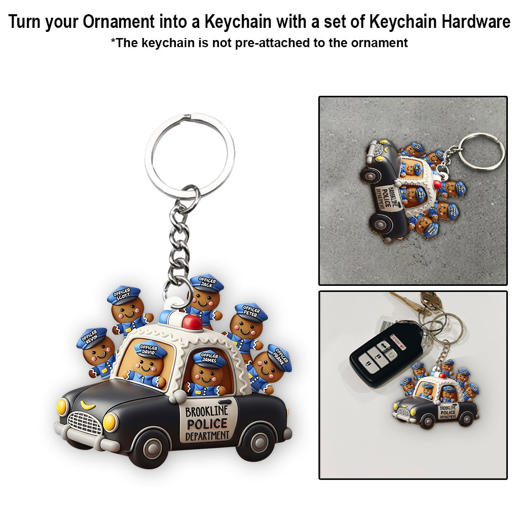 Notre département - Ornement personnalisé pour policier