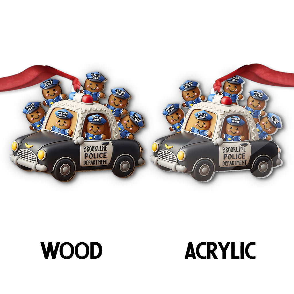 Notre département - Ornement personnalisé pour policier