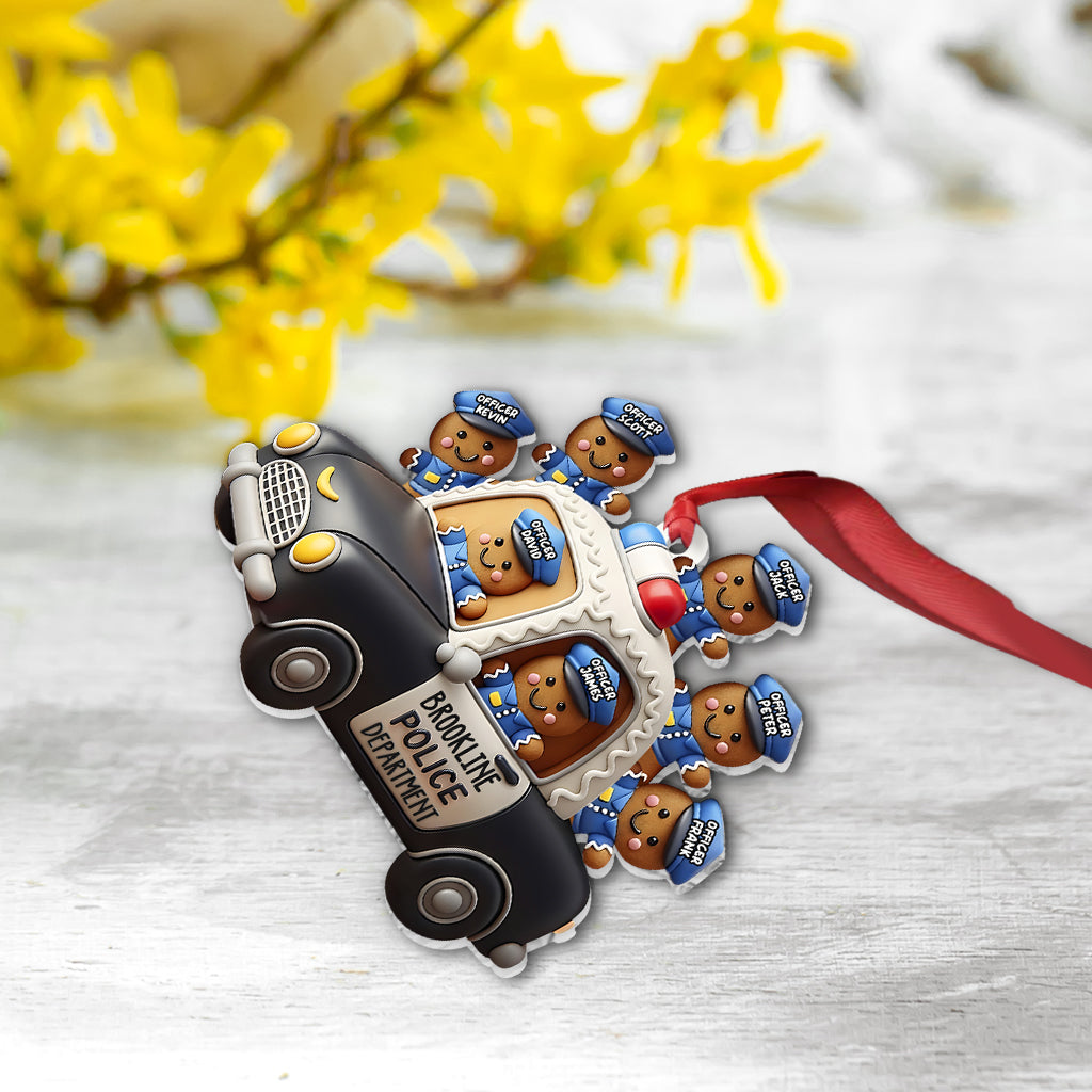 Notre département - Ornement personnalisé pour policier