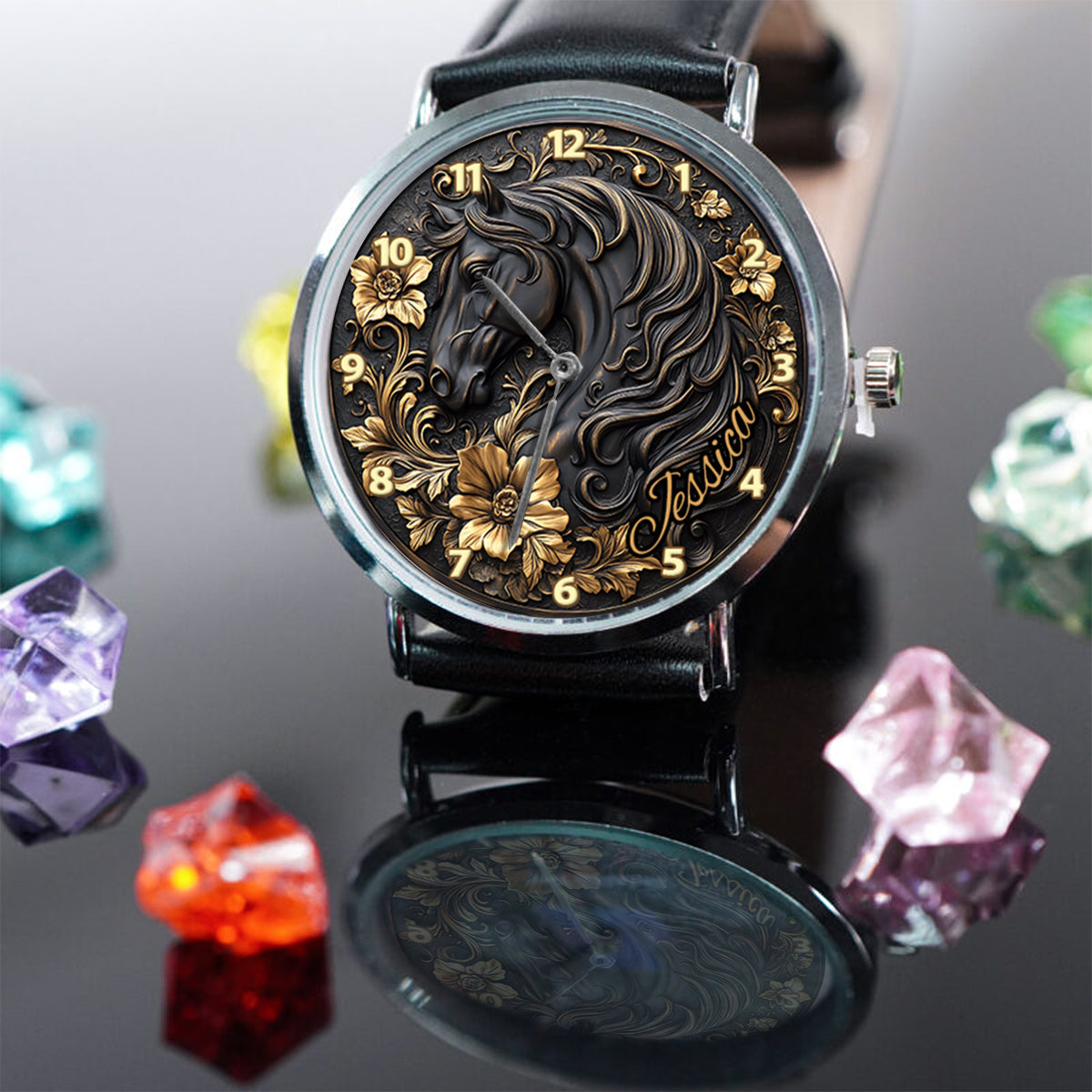 Love Horses - Personalized Horse Hand Watch