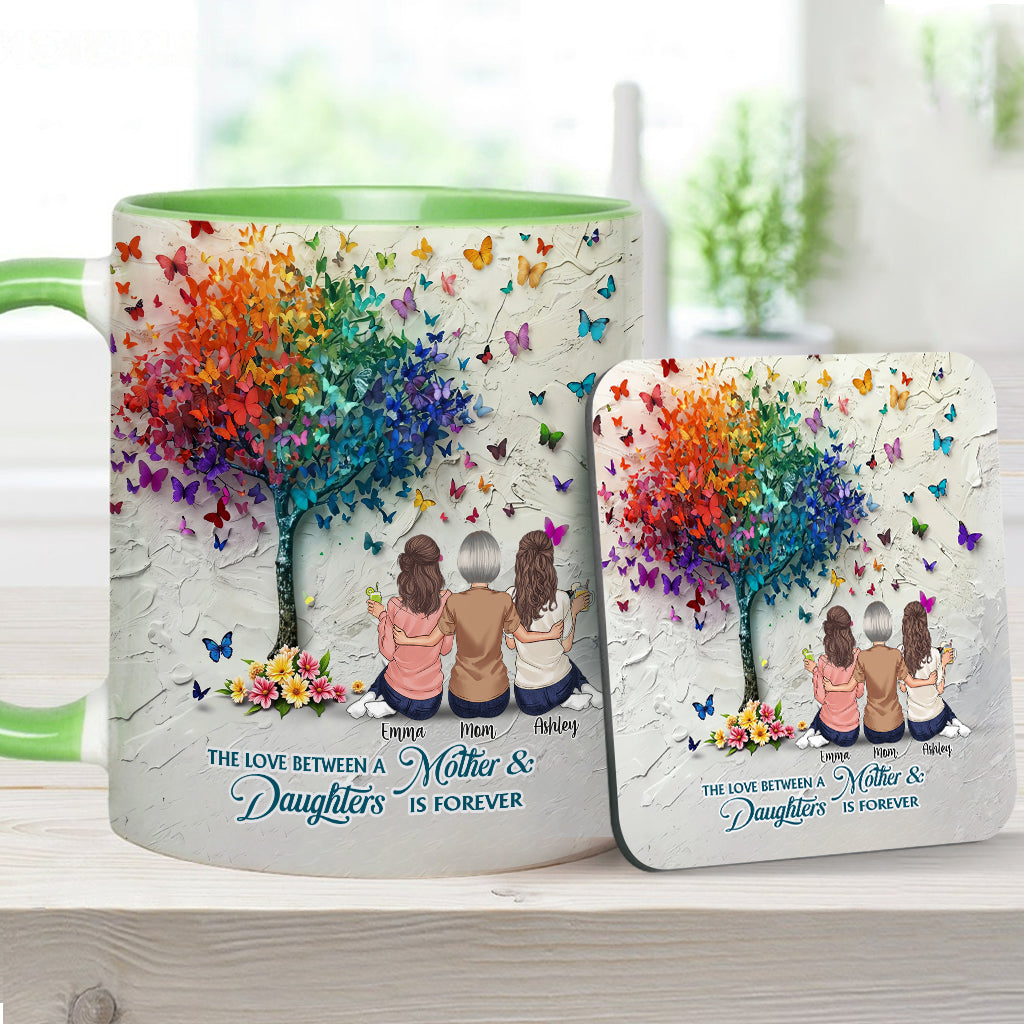 Mère et fille unies pour toujours - Mug personnalisé pour maman