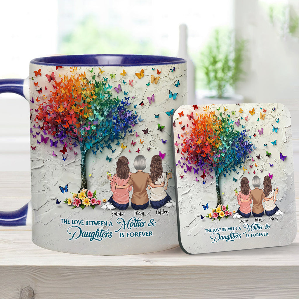 Mère et fille unies pour toujours - Mug personnalisé pour maman
