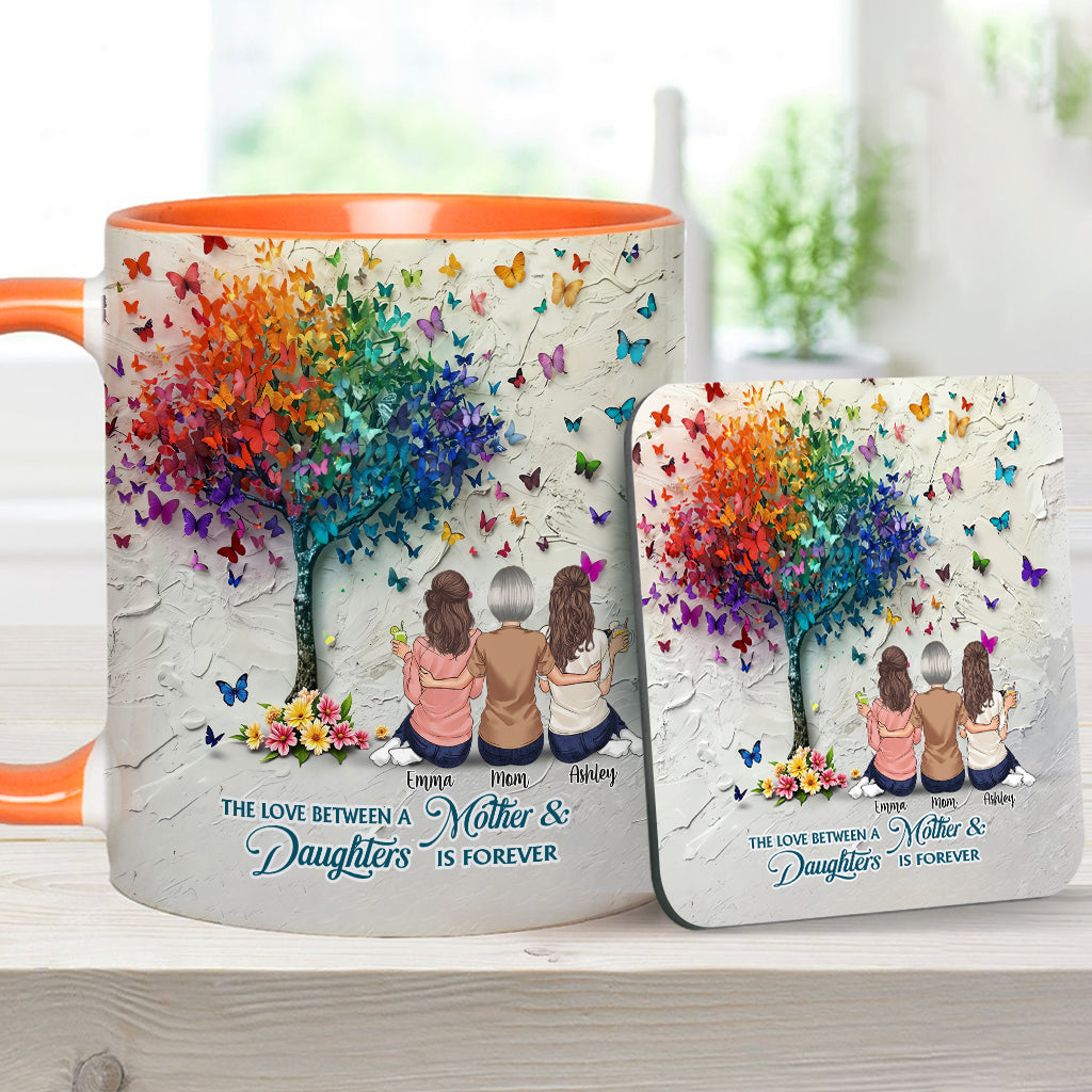Mère et fille unies pour toujours - Mug personnalisé pour maman