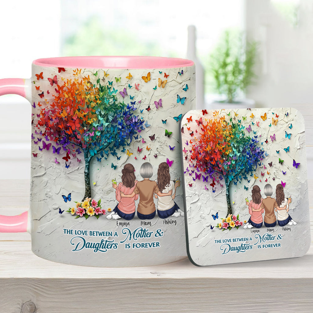 Mère et fille unies pour toujours - Mug personnalisé pour maman