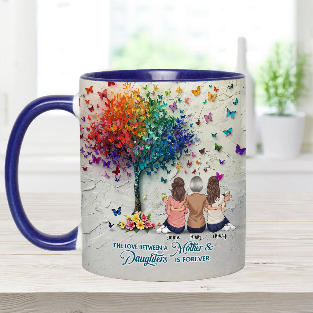Mère et fille unies pour toujours - Mug personnalisé pour maman