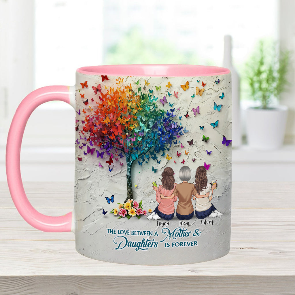 Mère et fille unies pour toujours - Mug personnalisé pour maman