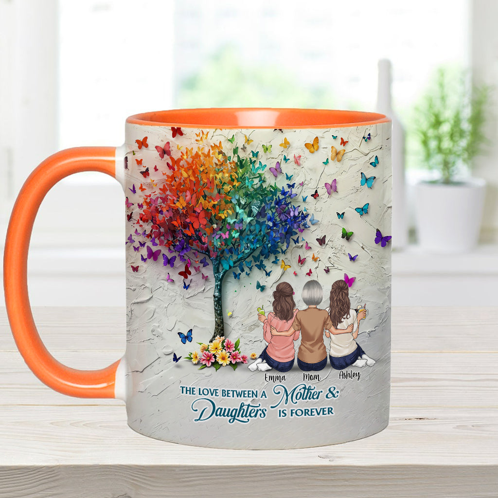 Mère et fille unies pour toujours - Mug personnalisé pour maman