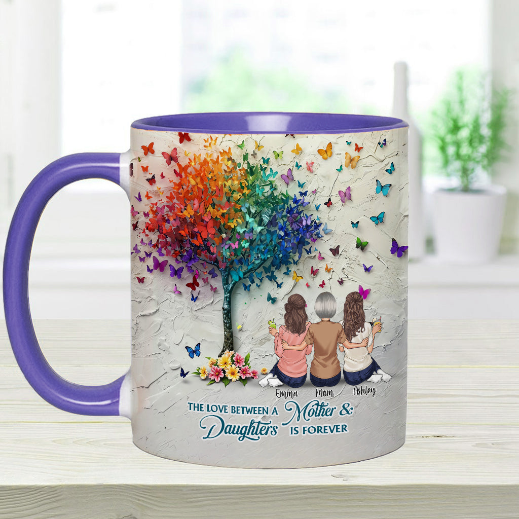 Mère et fille unies pour toujours - Mug personnalisé pour maman