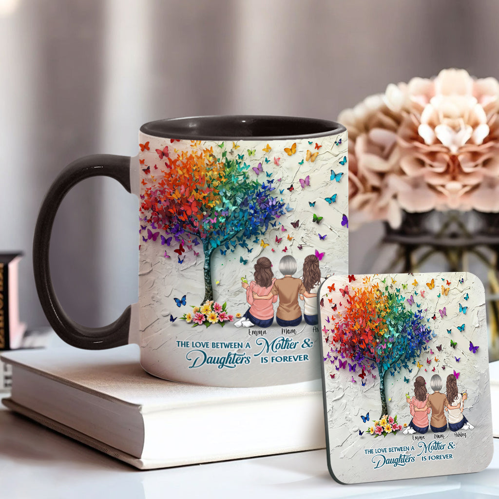 Mère et fille unies pour toujours - Mug personnalisé pour maman